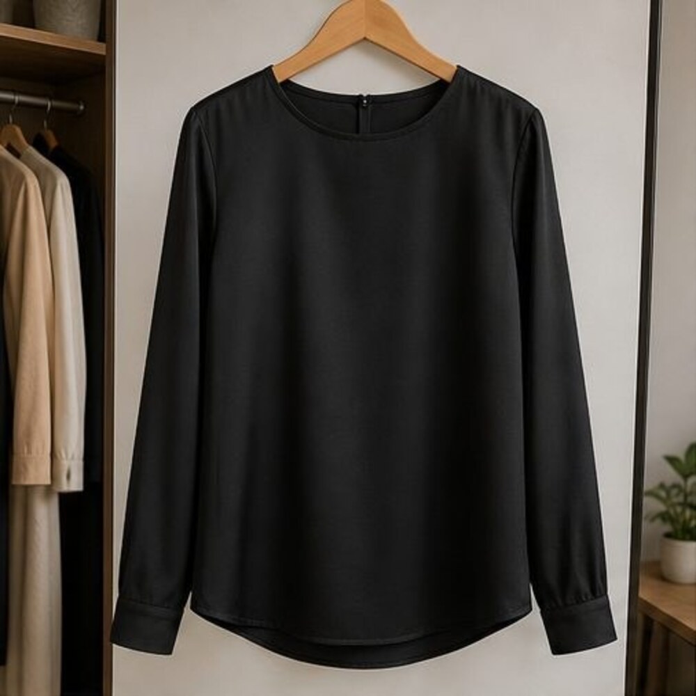 Taupe Tunic Blouse